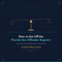 Get Off the Florida Sex Offender Registry